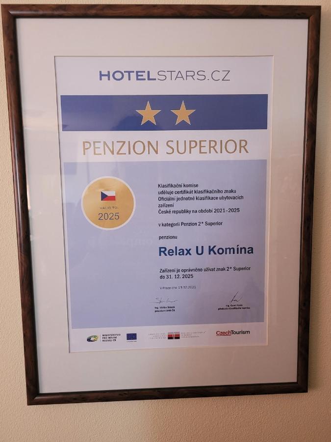 Pension RELAX U Komína Frantiskovy Lazne Bagian luar foto